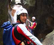 canyoning on the cetina river